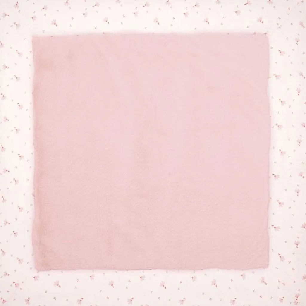 BB & Co Tapis de jeu réversible Lovely blossom (100 x 100 cm)