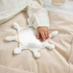 Nattou Tapis d'éveil avec arches Ernest, Flo et Oli (80 x 80 cm)