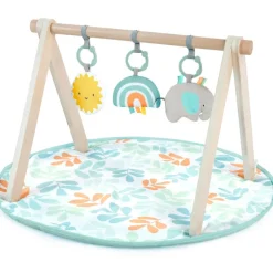 Outlet Tapis d'éveil Sun Valley avec arche de jeu en bois Tapis D'Éveil