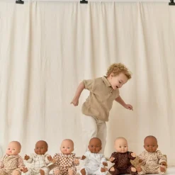 Atelier Wagram Tenue pour poupée Petits Carreaux (avec col)