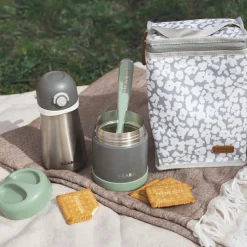 Best Thermo-portion inox minéral gris et vert sauge (300 ml) Thermos Alimentaire