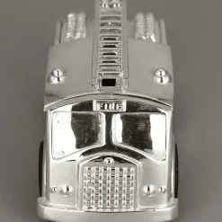 Daniel Crégut Tirelire Camion de pompiers (métal argenté)