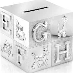 Zilverstad Tirelire Cube alphabet