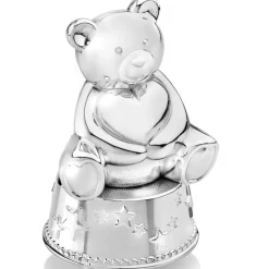 Zilverstad Tirelire musicale Ours avec Coeur
