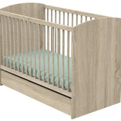 Sauthon mobilier Tiroir de lit Acces bois (60 x 120 cm)