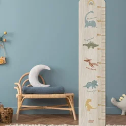 Charlie et Suzie Toise en bois Collection 5 Dinos