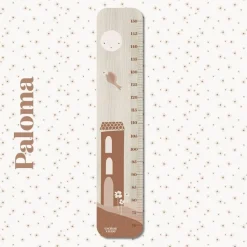 Charlie et Suzie Toise en bois La Maison Paloma personnalisable