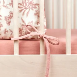 Tartine et Chocolat Tour de lit réversible Toile de Jouy (pour lits 60 x 120 cm et 70 x 140 cm)