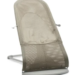 BabyBjörn Transat Balance Soft Mesh 3D Beige et gris - Reconditionné
