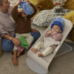 BabyBjörn Transat Bliss Mélange Tissé Chiné Beige Clair