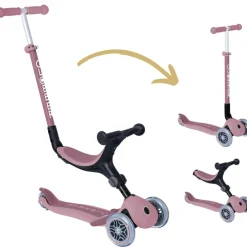 Globber Trottinette Go up Activ'eco-logic Framboise