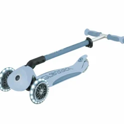 Clearance Trottinette Go up Deluxe Lights eco-logic 360° Bleu Cassis Porteur Évolutif En Trottinette
