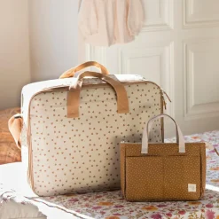 Walking Mum Valise de maternité coeurs Poppy Cannelle