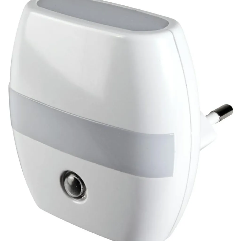 Alecto Veilleuse murale automatique à brancher LED