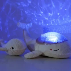 Cloud B Veilleuse peluche Tranquil Baleine