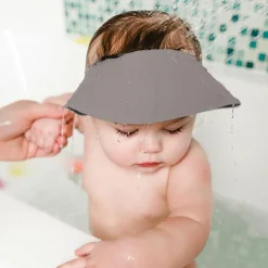 BBLUV Visière de bain en silicone Käp Grey