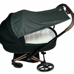 Kaiser Voile d'ombrage universel pour poussette noir